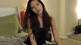 Hot Asian teen 18+ Babe Loves to Masturbate on Cam