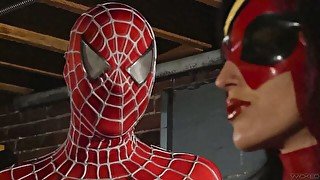 Superman Vs Spiderman XXX - Scene 5