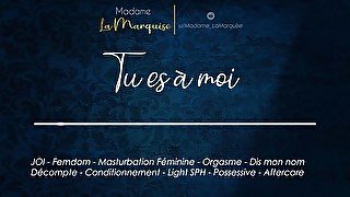 Tu es à moi [Audio porn JOI français]