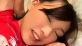 Cute and Busty Asian Gets Her Boobs Licked and Fondled