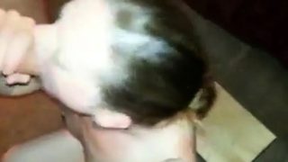 Double amateur BJ and cumshot