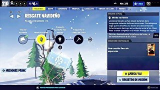 Rescate navideño Fortnite salva al mundo especial de navidad parte 2