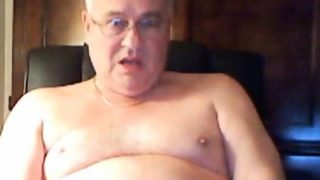 grandpa cum on cam and taste his cum