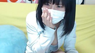 Japanese Cutie Teasing In Non-Nude Webcam Show - AsianGFVideos