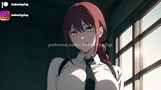 Makima JOI [ Chainsaw Man JOI ] - Hentai JOI , Anime JOI [ Asmr ]