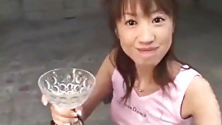 college girl Drinks Trophy Cup Full Of Cum - PolishCollector