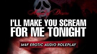 GHOSTFACE Destroys Your Holes & Makes You Scream Tonight  Intense Fuck [M4F Erotic Audio Roleplay]