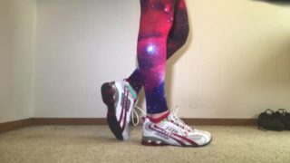 Galaxy Leggings with Athletic Works sneakers