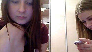 Two Cutie Girls On Cam