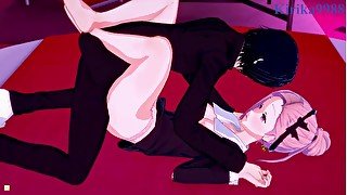 Tsubame Koyasu and Yu Ishigami have deep fucking at a love hotel. - Kaguya-sama Love Is War Hentai