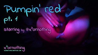 Pumping Red Thick Long Dragon Snake Dildo Deep In My Wrecked Ass