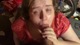 Cock Crazed Blowjob Facial