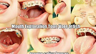 Mouth exploration tour: vore fetish