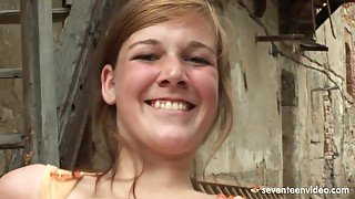 Sweet czech babe Alexis Crystal POV Sex