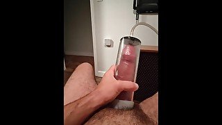 Huge Penis Pumping PE