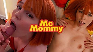 Трахнул в рот Mcdonald's mommy