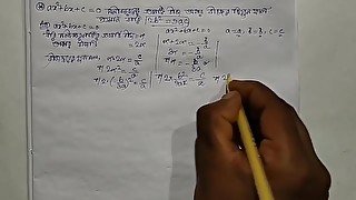 Quadratic equation math Solve this math question set 5 for class 10 episode no 2 (Pornhub)