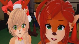 (3D Hentai)(Furry) Santa Claus's Christmas sex