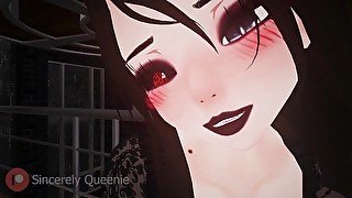 Romantic Date gone LEWD in the restrooms ASMR Roleplay - Kissing - Ear Licks - Soft Spoken - VRChat