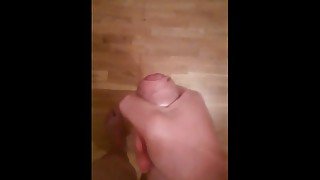 Masturbating and cum POV