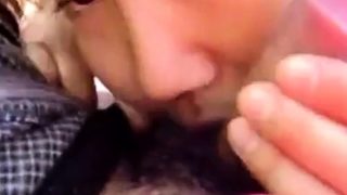 Amateur Asian outdoor bj