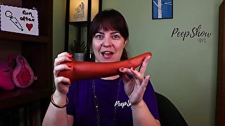 Toy Review - SquarePegToys® Squirm SuperSoft Silicone Cone Anal Plug courtesy of Peepshow Toys!