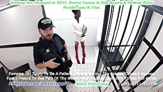 Rina Arem Busted For Flashing Her Tits, Gets Strip Searched By Dr. Stacy Shepard @CaptiveClinicCom