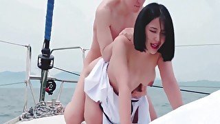 Sexy Asian Stepsister Anal Sex In The Boat 10 Min