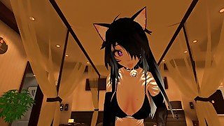 Bitte nimm mich so oft du kannst in VRCHAT NEKO Girl