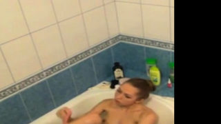 Shower Spying On Young Teen