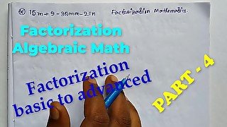 Factorization Math Slove by Bikash Edu Care Episode 4