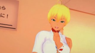 (3D Hentai)(Food Wars!: Shokugeki no Soma) Ikumi Mito masturbation (食戟のソーマ)