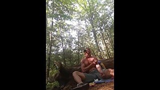 Slamming naked in the woods at a gay cruise park