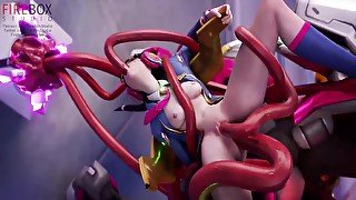 Tentacles Bring 3d To Her Breaking Point