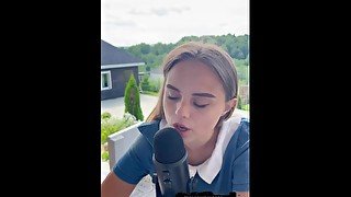 Schoolgirl got overexcited ASMR