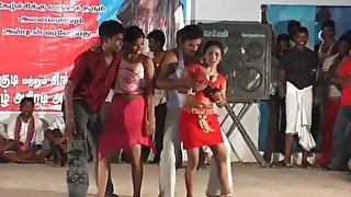 TAMILNADU GIRLS SEXY DANCE INDIAN 19 YEARS OLD NIGHT SONGS'WITH BOY DANCE F