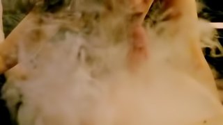 Smoking deep throat bj