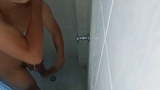 Horny in the shower # 10