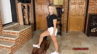 Miss Courtney - Cruel Converse Crushing (Extreme Ball Stomping & Walkover Trample)