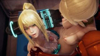 Futa - Metroid - Samus x Samus - 3D Porn