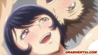 Cute hentai coed hot wetpussy poking