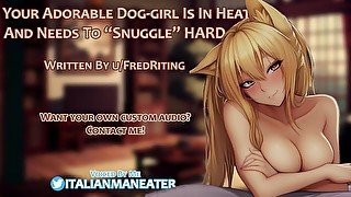 Your Adorable Dog-Girl Is In Heat And Needs Your Cum Inside Her  Audio Roleplay