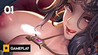 EP1: Claire's nipple blossoms like a Sakura flower [King of Kinks - Nutaku]