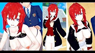 【エロゲーコイカツ！】VTuber アンジュ・カトリーナ3DCG巨乳アニメ動画(バーチャルYoutuber)[Hentai Game Koikatsu! Ange Katrina(Anime 3DCG