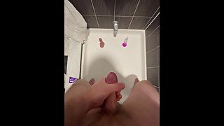 Shower masturbation