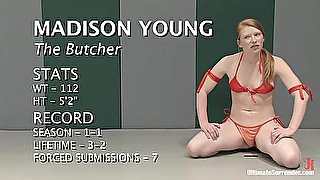 Jack Hammer, Amber Rayne And Madison Young In Special Match-up! Blast From The Past! Loser Is Getting Fucked By A Huge Black Cock
