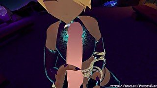 Fox Femboy Sucks You Off In VR POV