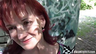 Redhead Mom Loves Money And Cocks