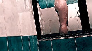 Feeling horny in the shower