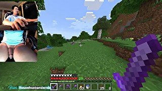 Playing Minecraft Naked Ep.5 Lots of good trades and Iron farm